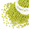 12/0 Two Tone Opaque Glass Seed Beads SEED-T006-01A-A02-1