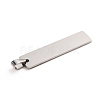 Tarnish Resistant 304 Stainless Steel Pendants STAS-D142-01B-P-2