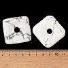 Frosted Natural Howlite Pendants G-C138-03B-3