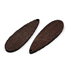 Natural Wenge Wood Big Pendants WOOD-T023-73-3