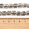 Electroplate Glass Beads Strands GLAA-G112-07J-4