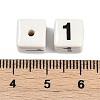 Glazed Porcelain Beads PORC-R003-07-01-3