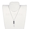 Pendant Necklaces and Stretch Bracelets Sets SJEW-JS01071-01-7
