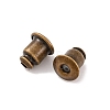 Brass Ear Nuts X-KK-EC028-AB-FF-1