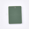 Rubberized Style Acrylic Pendants OACR-T011-163-3