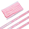 PVC Plastic Paillette Elastic Trim OCOR-WH0085-36B-1
