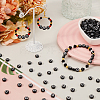 500Pcs 7 Styles Craft Style Acrylic Beads OACR-SC0001-52-4