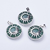 Natural & Synthetic Mixed Stone Pendants G-K234-B-2