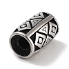 Retro 304 Stainless Steel Beads STAS-L274-020AS-2