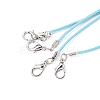 Waxed Polyester Cord Necklace Making AJEW-PH01341-10-3