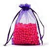 Organza Gift Bags with Drawstring OP-R016-10x15cm-24-4