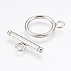 304 Stainless Steel Toggle Clasps X-STAS-F114-04P-A-1