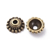 Tibetan Style Alloy Caps MLF1235Y-NF-2