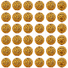 40Pcs AB-Color Resin Rhinestone Beads RESI-PA0001-27-7