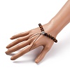 Buddhist Jewelry Wood Beaded Stretch Bracelets Making BJEW-JB05786-04-4