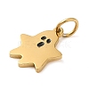 Halloween 304 Stainless Steel Charms STAS-K263-16G-2