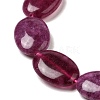 Natural Dyed Malaysia Jade Beads Strands G-B137-A01-01K-4
