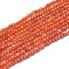 Cubic Zirconia Beads Strands G-G792-47-02A-1