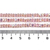 Electroplate Glass Beads Strands GLAA-Q105-03B-4