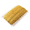 Sparkle Metallic Sequin Polyester Lace Trim SRIB-WH0011-047-2