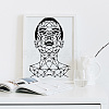 Plastic Drawing Painting Stencils Templates DIY-WH0396-241-4
