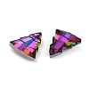 Glass Rhinestone Pendants RGLA-O002-A-M-5