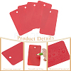 100Pcs PVC Plastic Blank Big Pendants KY-SP0001-72A-5