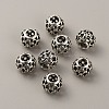 Tibetan Style Alloy European Beads FIND-TAC0002-065H-01-2