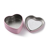 Tinplate Iron Heart Shaped Candle Tins CON-NH0001-01C-3