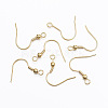304 Stainless Steel Earring Hooks X1-STAS-L187-03G-1