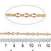 Brass Enamel Figaro Chains CHC-L053-09G-06-3