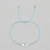 Natural Shell Evil Eye Bracelets FK3019-5-1