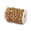 304 Stainless Steel Textured Cable Chains STAS-P386-10G-3