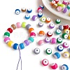 Opaque Acrylic Beads OACR-H038-53B-1