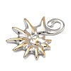 Two Tone 304 Stainless Steel Pendants STAS-K322-18E-GP-2