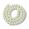 Eco-Friendly Dyed Glass Pearl Round Beads Strands HY-A002-8mm-RB-M-3