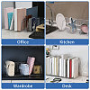 5-grid Plastic Bookends ODIS-WH0038-295-7