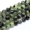 Natural Prehnite Beads Strands G-K224-03-10mm-1