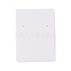 Rectangle Paper Necklace Display Cards CDIS-C004-05B-3