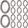 20Pcs Zinc Alloy Spring Gate Rings FIND-SP0004-30B-1
