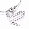 304 Stainless Steel Pendant Necklaces NJEW-O104-16P-3