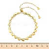 Women's Brass Bracelets BJEW-JB13600-01-3