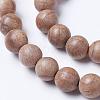 Natural Wood Beads Strands WOOD-J001-02-6mm-5