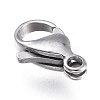 Tarnish Resistant 316 Surgical Stainless Steel Lobster Claw Clasps X-STAS-M281-01P-C-2