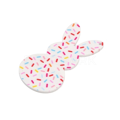 Easter Printed Acrylic Pendants OACR-E044-02D-1