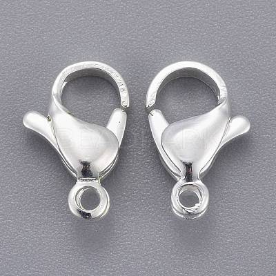 304 Stainless Steel Lobster Claw Clasps STAS-E464-21E-S-1