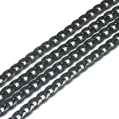 Unwelded Aluminum Curb Chains CHA-S001-070A-1