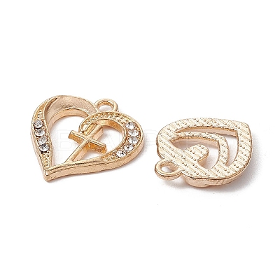 10Pcs 10 Style Alloy Pendants ALRI-YW0001-18G-1