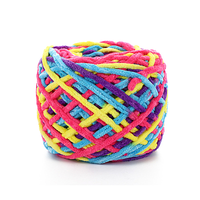 Gradient Color Polyester Wool Blend Yarn YCOR-PW0001-004A-15-1