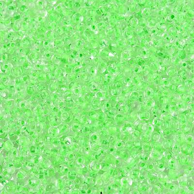 8/0 Inside Colours Transparent Glass Seed Beads SEED-T007-06D-1